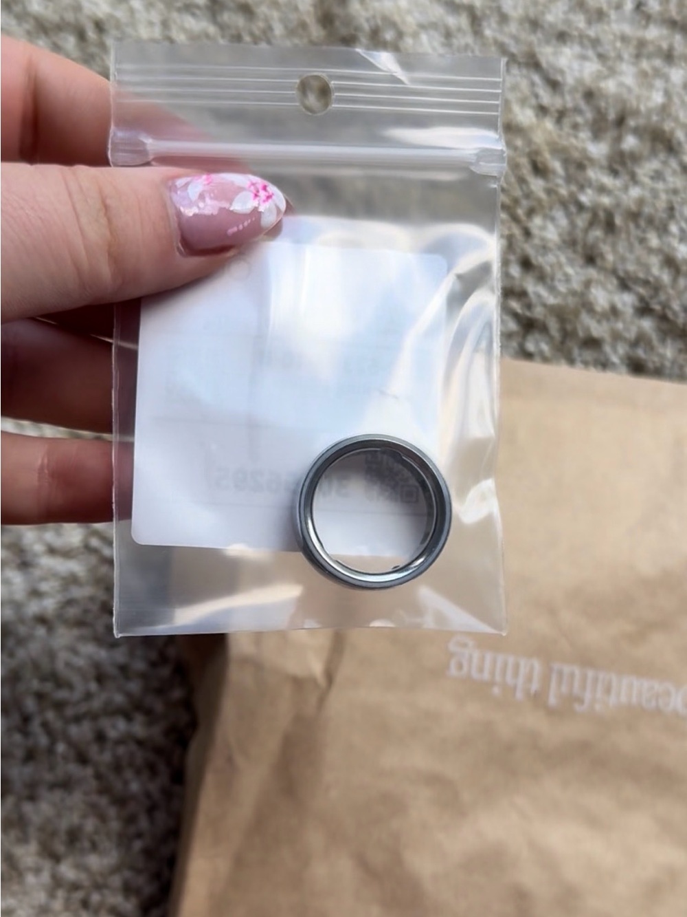 Brand NEW Oura Smart Ring 4 - Silver size 10